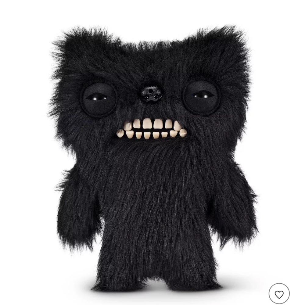 Farting fuggler Plush Monster Doll - Black